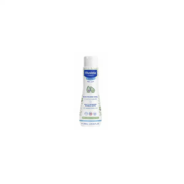 Spuma de baie energizanta multi senzoriala, 200 ml, Mustela