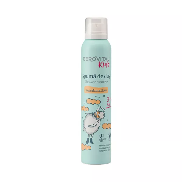 Spuma de dus Marshmallow, 200 ml, Gerovital Kids
