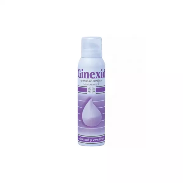 Spuma Ginexid pentru igiena intima la menopauza, 150ml, Naturpharma
