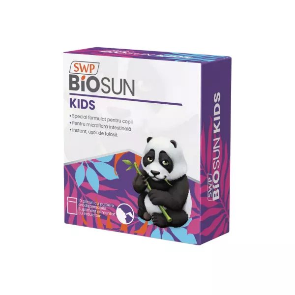 Sun Wave BioSun Kids, 10 plicuri, 5 g