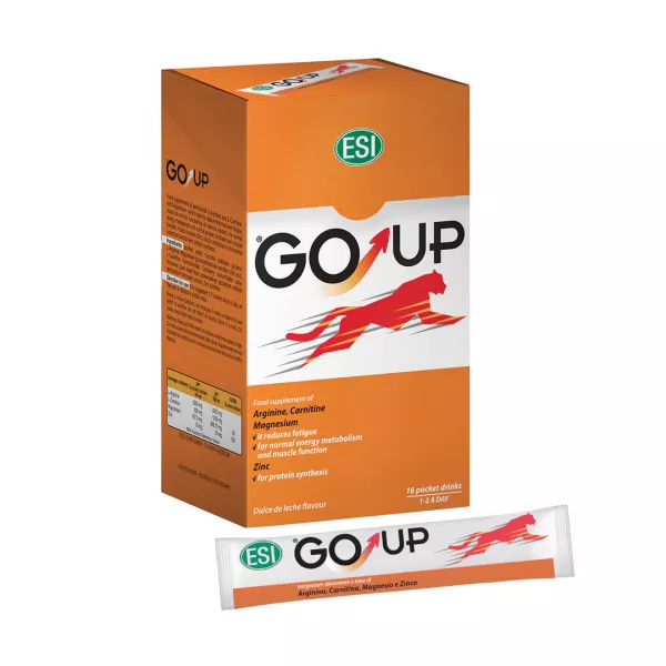 Supliment alimentar GO UP Pocket Drink, 16 plicuri, Esi Spa