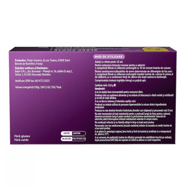 Supradyn Sleep Forte, 30 comprimate filmate, Bayer