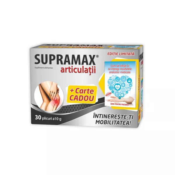 Supramax Osteo Articulatii, 30 plicuri + Ghid Pacient Cadou, Zdrovit