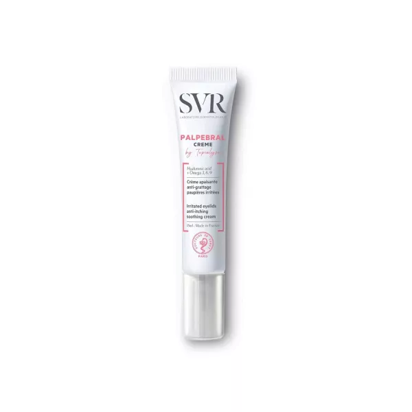 Crema cu efect anti-inflamator Topialyse Palpebral, 15 ml, Svr