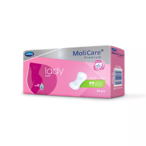 Tampoane MoliCare Premium lady pad 2 picaturi, 14 bucati, Hartmann