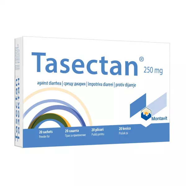 Tasectan 250 mg, 20 plicuri, Montavit