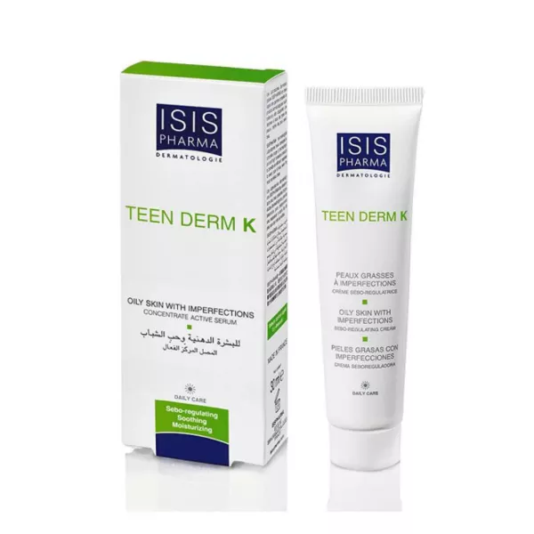 Teen Derm K Gel -Crema anti-imperfectiuni 30 ml Isis Pharma
