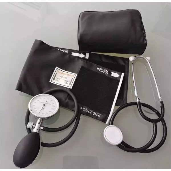 Tensiometru aneroid tip palm cu stetoscop, Dr. Life