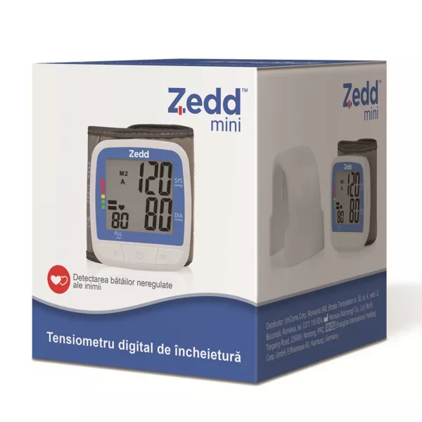 Tensiometru de incheietura Zedd Mini, 1 bucata, Honsun