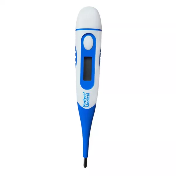 Termometru digital cu cap flexibil PM-06N, Blue, Perfect Medical
