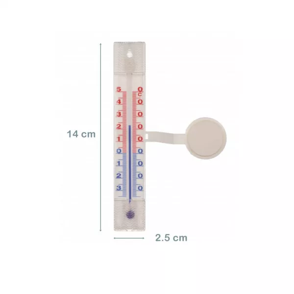Termometru exterior pe suport de plastic, Minut