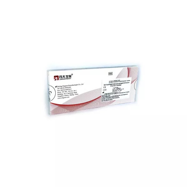 Test rapid Covid-19 Anticorpi igg/igm (Sange), 1 bucata, Beijing Biotec Diagreat