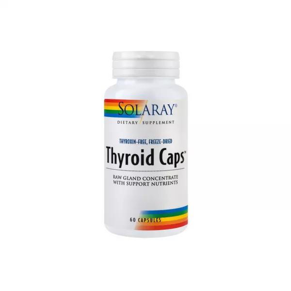 Thyroid Caps Solaray, 60 capsule, Secom