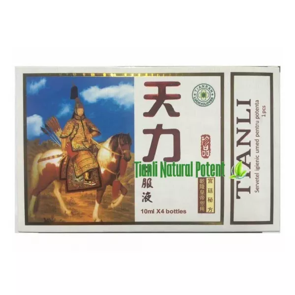 Tianli Original ultra power, 4 fiole + 4 servetele