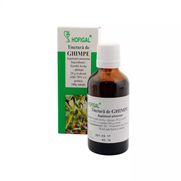 Tinctura de Ghimpe, 50 ml, Hofigal