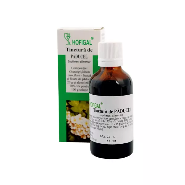 Tinctura de Paducel, 50 ml, Hofigal