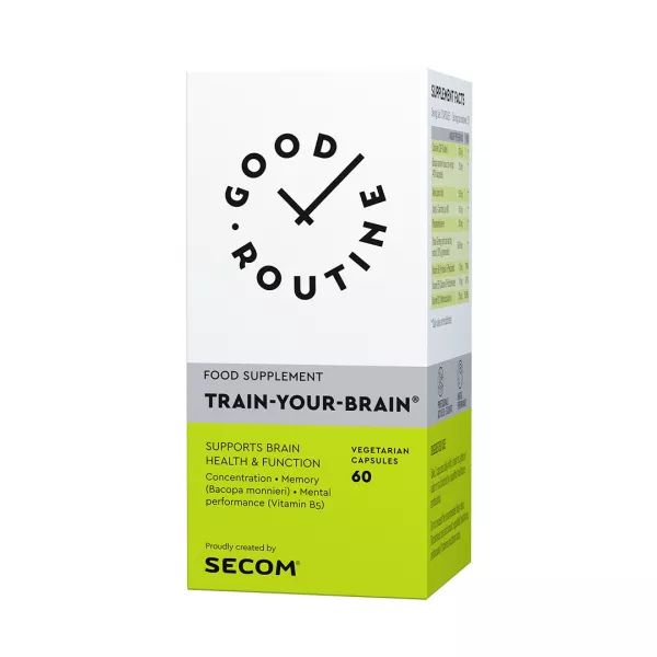 Train Your Brain Good Routine, 60 capsule, Secom