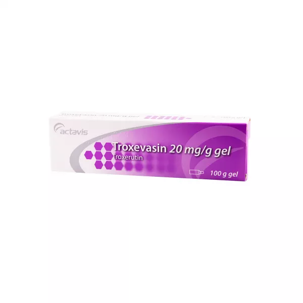 Troxevasin gel, 20mg/g, 100 g