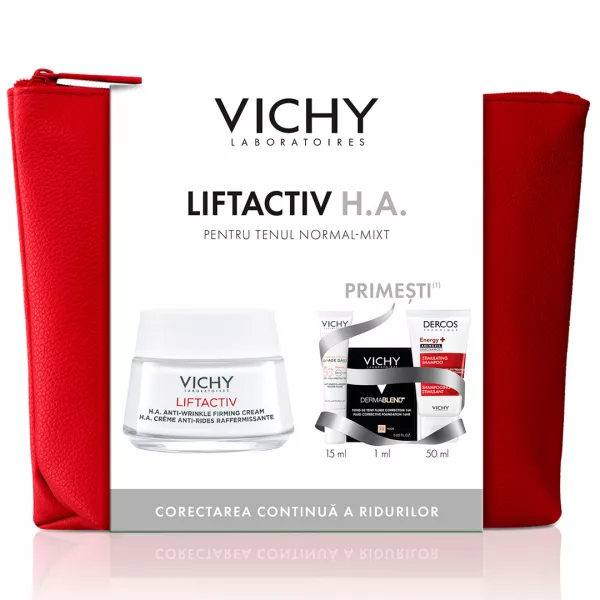 Trusa Liftactiv crema antirid si fermitate, Vichy