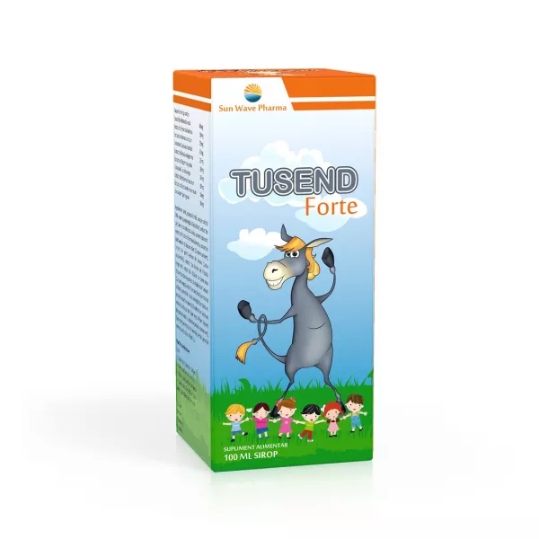 Sirop TusEnd Forte, 100 ml, Sun Wave Pharma