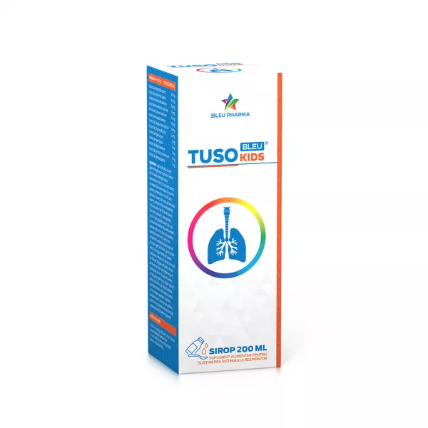 Tuso Bleu Kids Sirop, 200 ml, Bleu Pharma