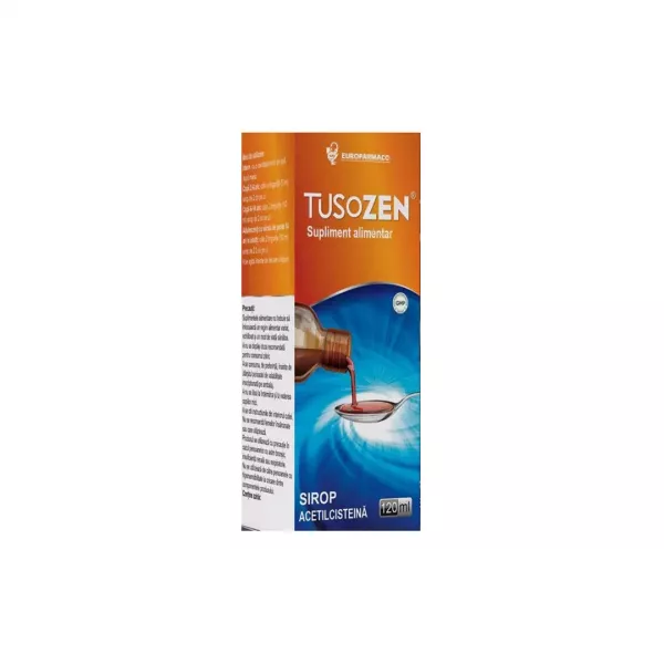 Tusozen Sirop, 120 ml, Rompharm