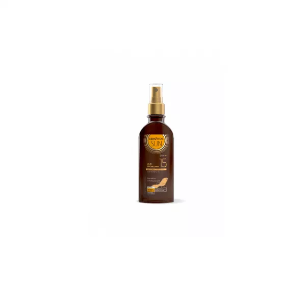 Ulei bronzant SPF 15 Sun, 150 ml, Gerovital