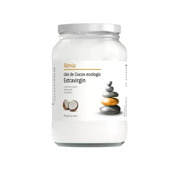 Ulei de cocos ecologic extravirgin, 500 ml, 5794, Alevia