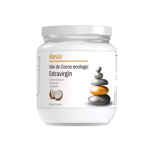 Ulei de cocos egologic extravirgin, 200 ml, Alevia