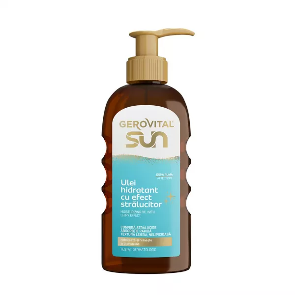 Ulei de corp hidratant dupa plaja Sun, 150 ml, Gerovital