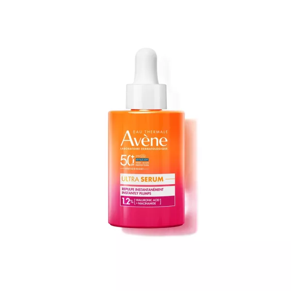 Ultra Serum cu efect imediat de reumplere al pielii SPF 50+, 30 ml, Avene