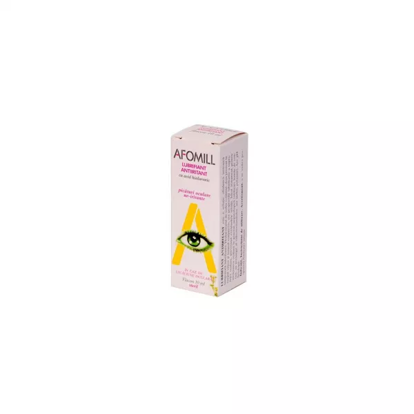 Umectant lubrifiant x 10 ml (galben), Afomill