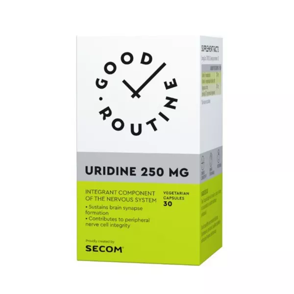 Uridine Good Routine, 250 mg, 30 capsule, Secom