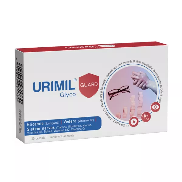 Urimil Glyco Guard, 30 capsule, Naturpharma