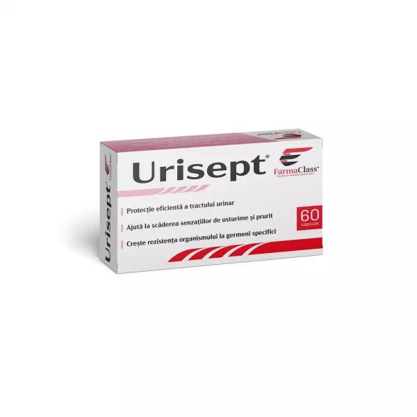 Urisept, 60 capsule, FarmaClass