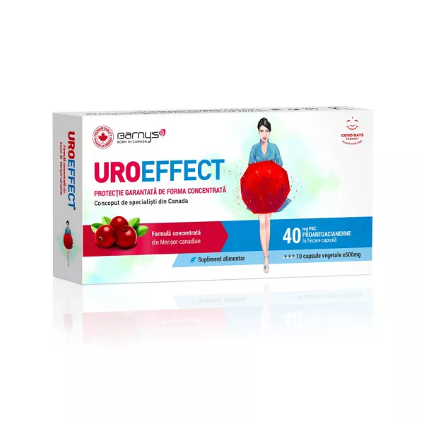 UroEffect, 10 capsule, Good Days Therapy