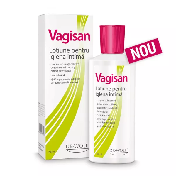 Lotiune pentru igiena intima Vagisan, 200 ml, Dr. Wolff