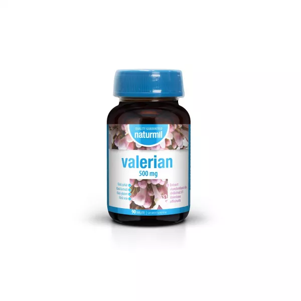 Valeriana, 500 mg, 90 tablete, Naturmil