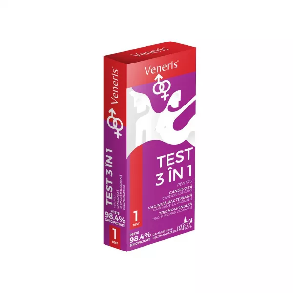 Test 3 in 1 unisex, 1 test, Veneris