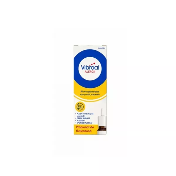Vibrocil Alergii 50 mcg/doza, spray nazal, suspensie, 60 doze, Haleon