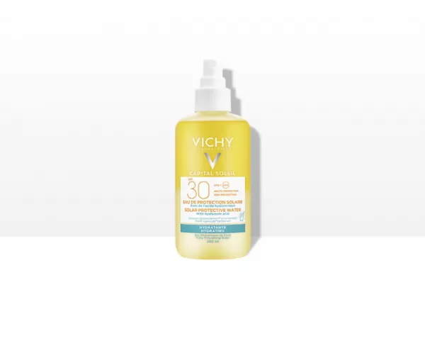 Apa de protectie solara Hidratanta Vichy Capital Soleil pentru corp SPF30, 200 ML