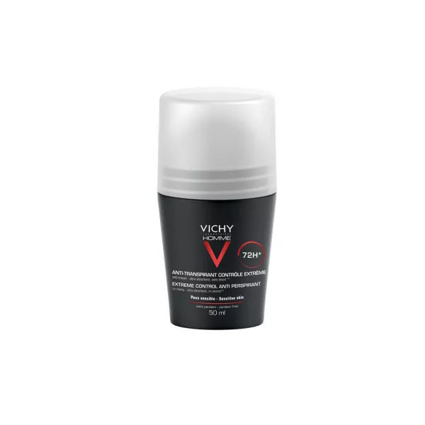 Deodorant roll-on Homme Control Extrem, 72h, 50 ml, Vichy