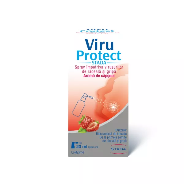 ViruProtect spray oral cu aroma de capsuni, 20 ml, Stada