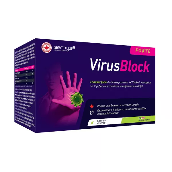 VirusBlock Forte, 20 capsule, Good Days Therapy