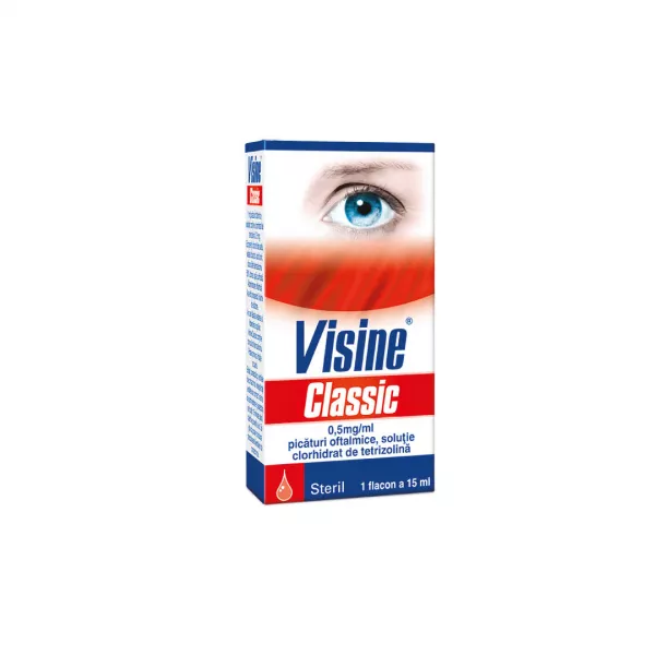 Picaturi oftalmice solutie Visine Classic, 15 ml, Johnson&Johnson