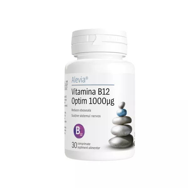 Vitamina B12 Optim, 1000 mcg, 30 capsule, Alevia