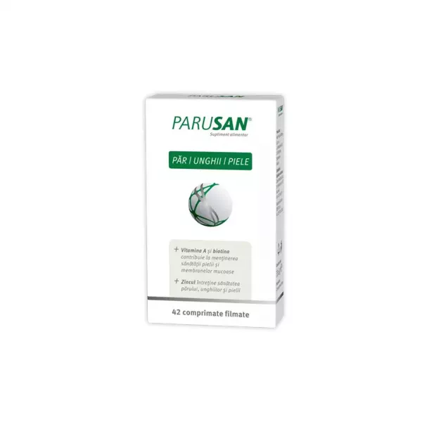 Vitamine Parusan pentru piele, par si unghii, 42 comprimate, Zdrovit