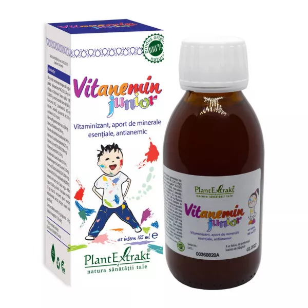 Vitanemin Junior, 125 ml, Plant Extrakt