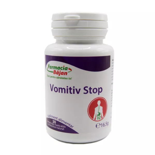 Vomitiv stop, 30 capsule, Farmacia Bajan