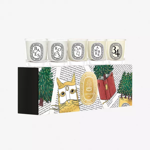 5 ICONIC MINI CANDLES X-MAS 2025